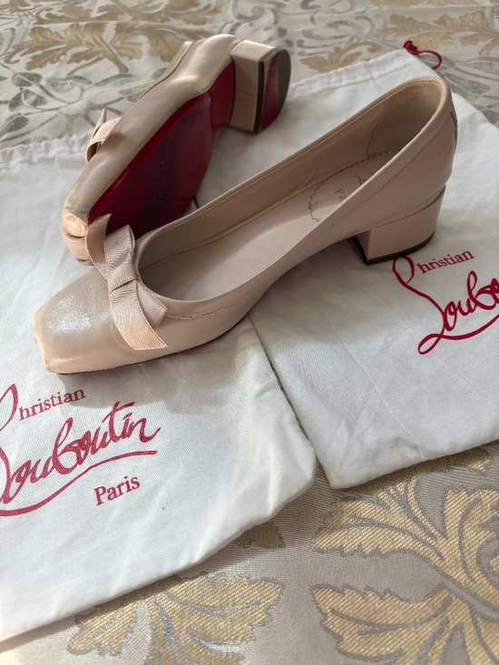 Christian Louboutin Shoes - Christian Louboutin square ballet toe pump